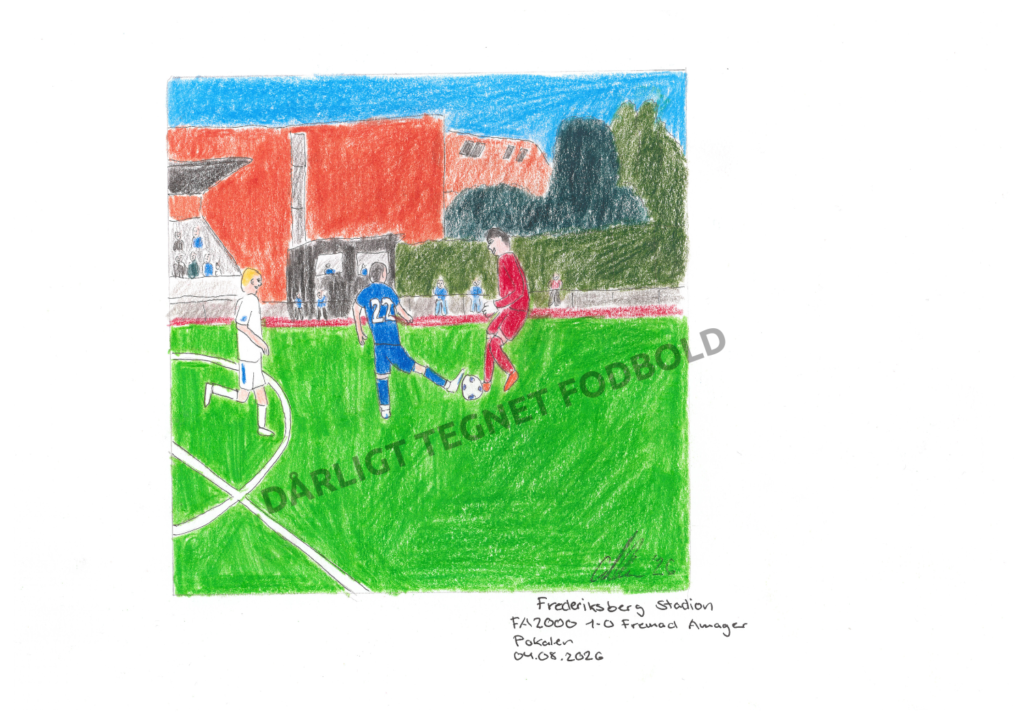 FA2000 1-0 Fremad Amager 04.08.2026
